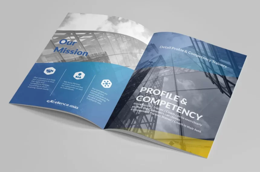 Brochure Printing and Company Profile Printing in Dubai.