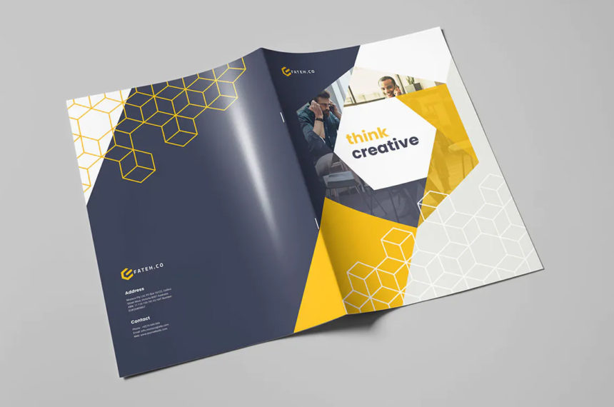 brochure-templatesss Best Quality Company Profile Printing in Dubai