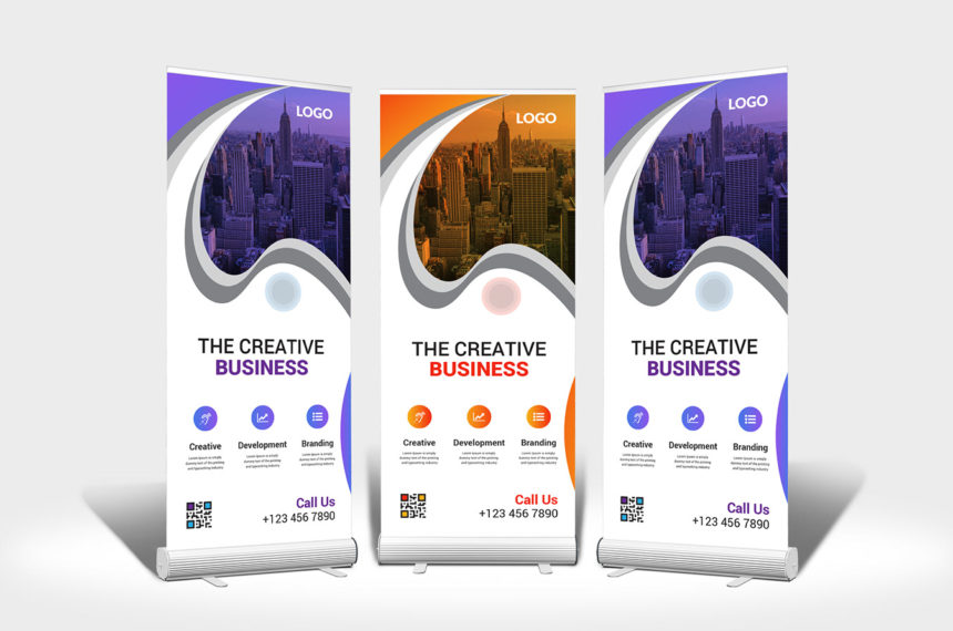 Roll up banner | pull up banner | Retractable Banner | Pull up B Roll Up Printing and Fast Delivery