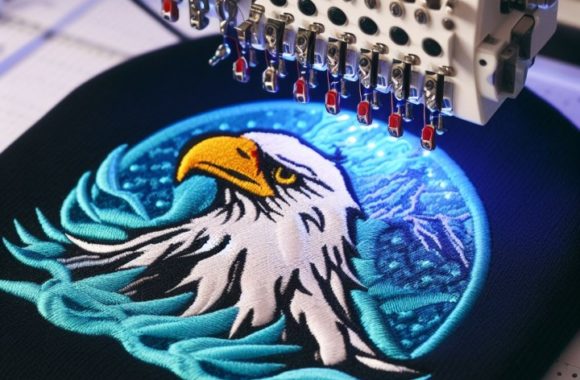 3D Embroidery T-Shirt Branding in Dubai