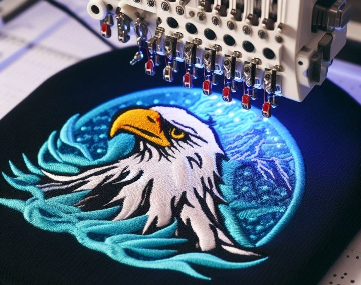 3D Embroidery T-Shirt Branding in Dubai