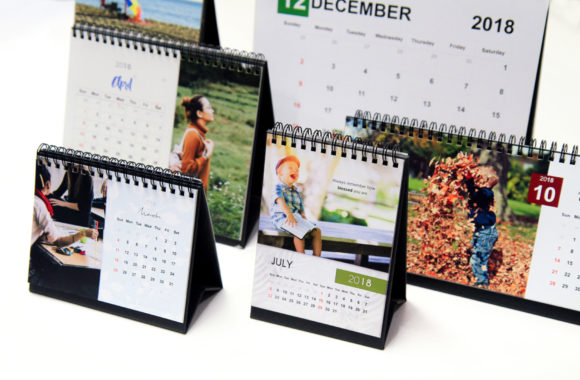 Custom Printed Table Top Calenders