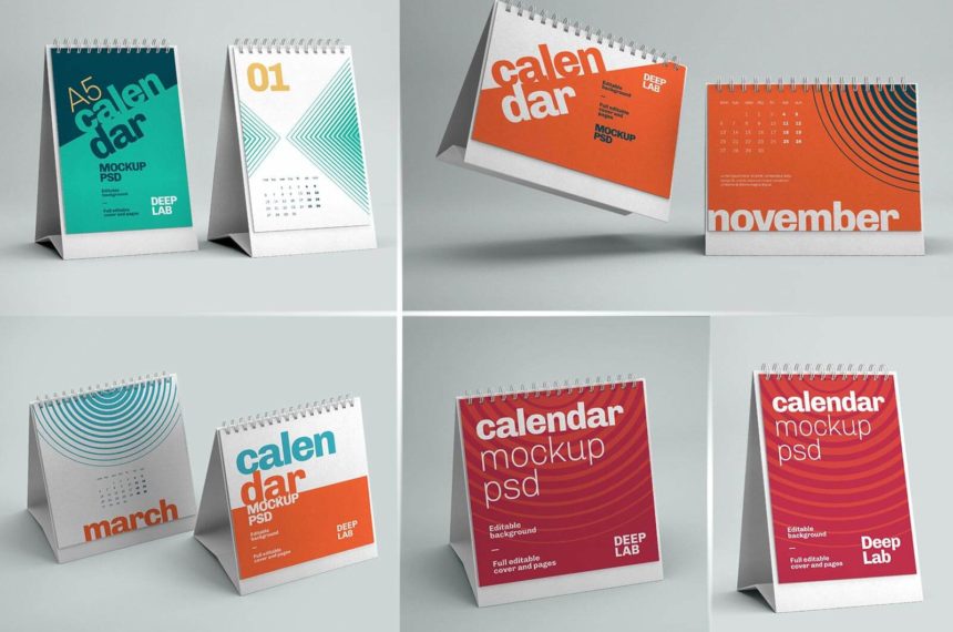 Custom Printed Table Top Calenders