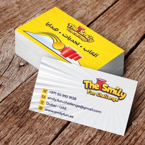 Business card Printing and fast delivery in Dubai