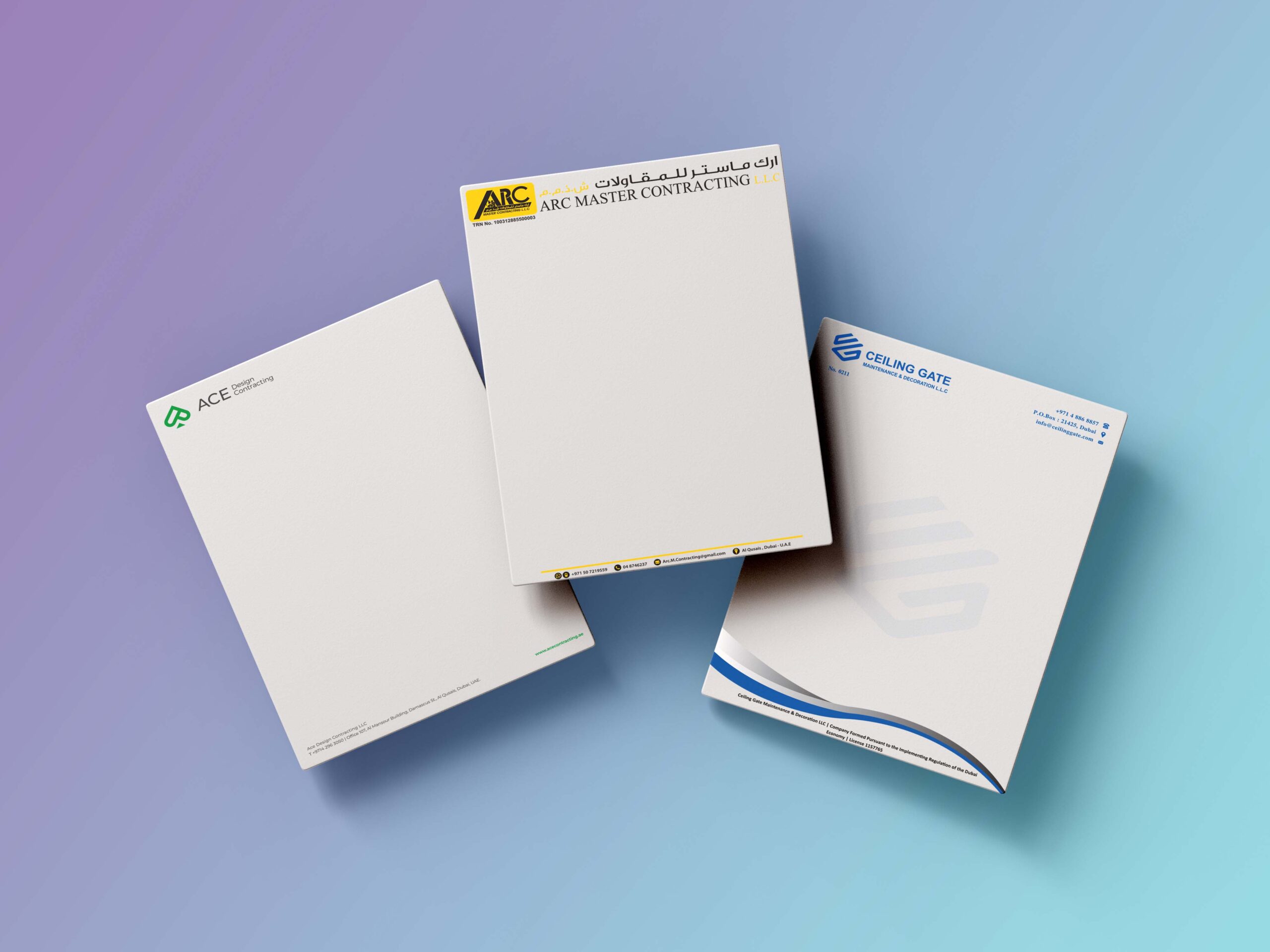 Standard Business Letter Head